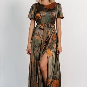 Baltic Born Agnes Satin Maxi Dress